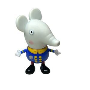Peppa Pig Royal Court - Edmond Elephant Blue Outfit Figure 2.5" Tall TOY